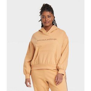Target Black History Month Womens Plus Size Bold, Black, Bougie Sweatshirt Sz M